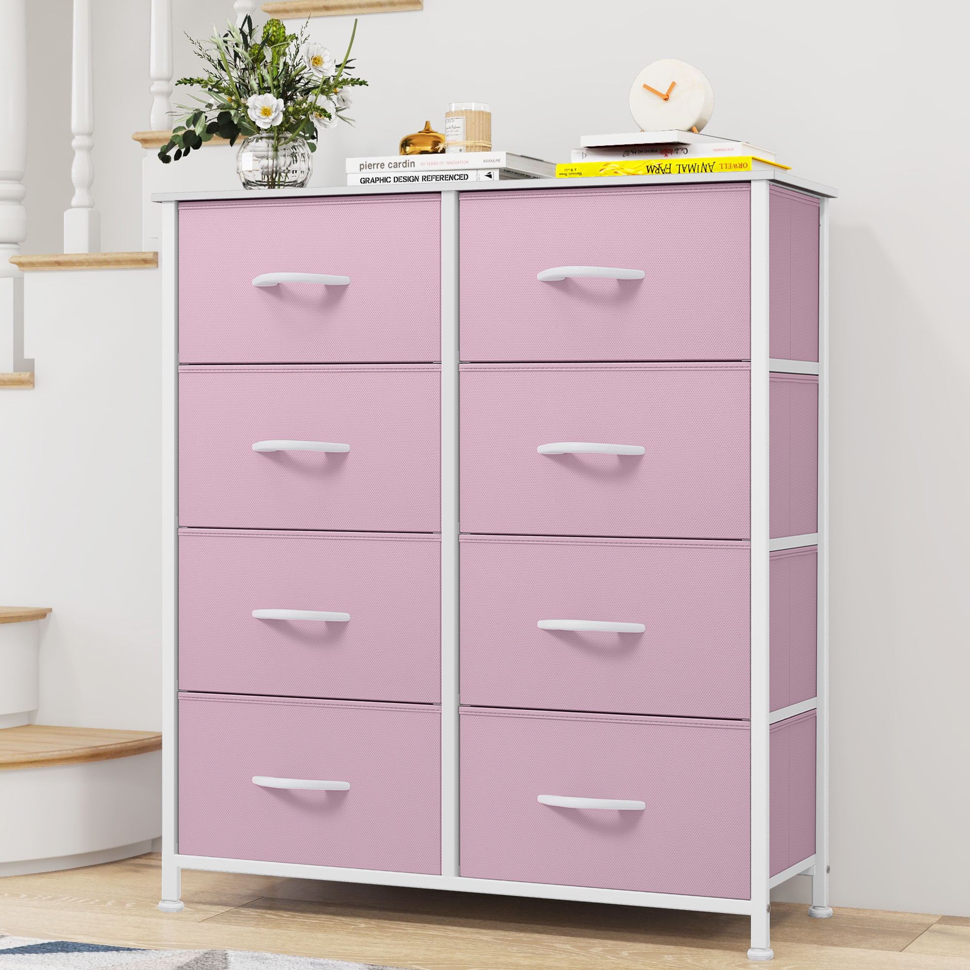TAUS 4/5/7/8/9/10/16 Drawers Dresser Fabric Storage Tower Organizer for Bedroom - Picture 17 of 28