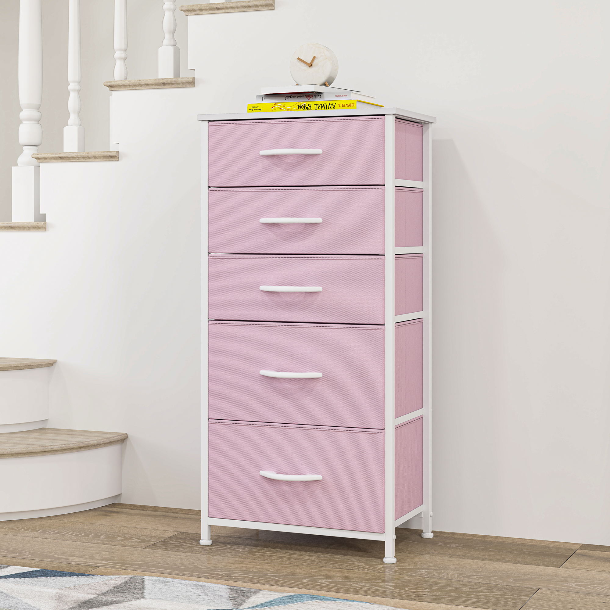 TAUS 4/5/7/8/9/10/16 Drawers Dresser Fabric Storage Tower Organizer for Bedroom - Picture 19 of 28